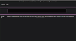 Desktop Screenshot of divibit.com